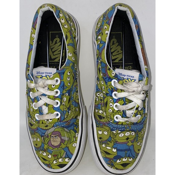Vans Disney Pixar Toy Story ERA Alien Glow in the Dark Skate Shoes Mens 4.5 W 6 - Picture 5 of 11